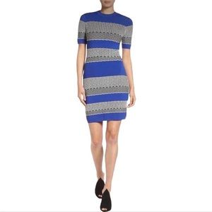 KENDALL + Kylie Striped Bodycon Dress Small